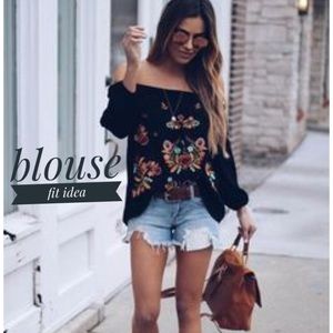2 for $8 paisley blouse